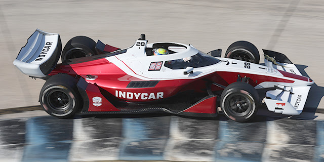 Shake It Up: Palou Puts IR-28 Through Pounding Paces at Sebring Shake It Up: Palou Puts IR-28 Through Pounding Paces at Sebring